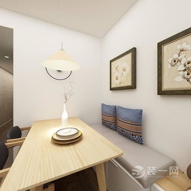 两居室muji风格装修 清新温馨三口之家