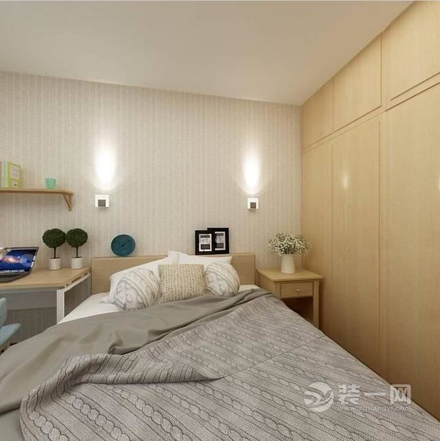 两居室muji风格装修 清新温馨三口之家