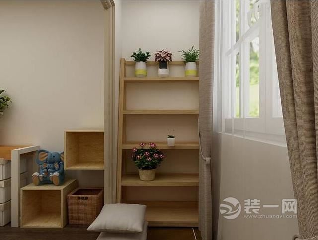 两居室muji风格装修 清新温馨三口之家