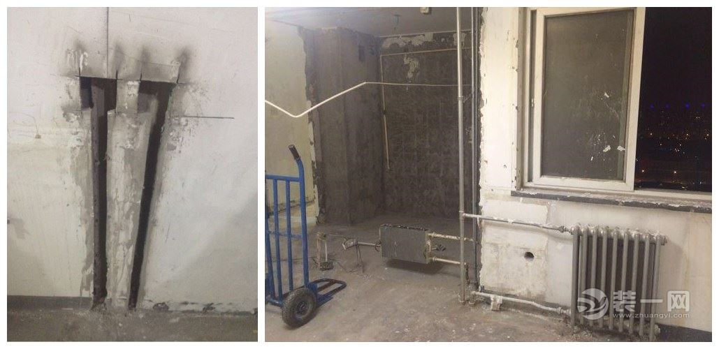 12万美式风格两室装修日记-房屋拆改-瓦工施工